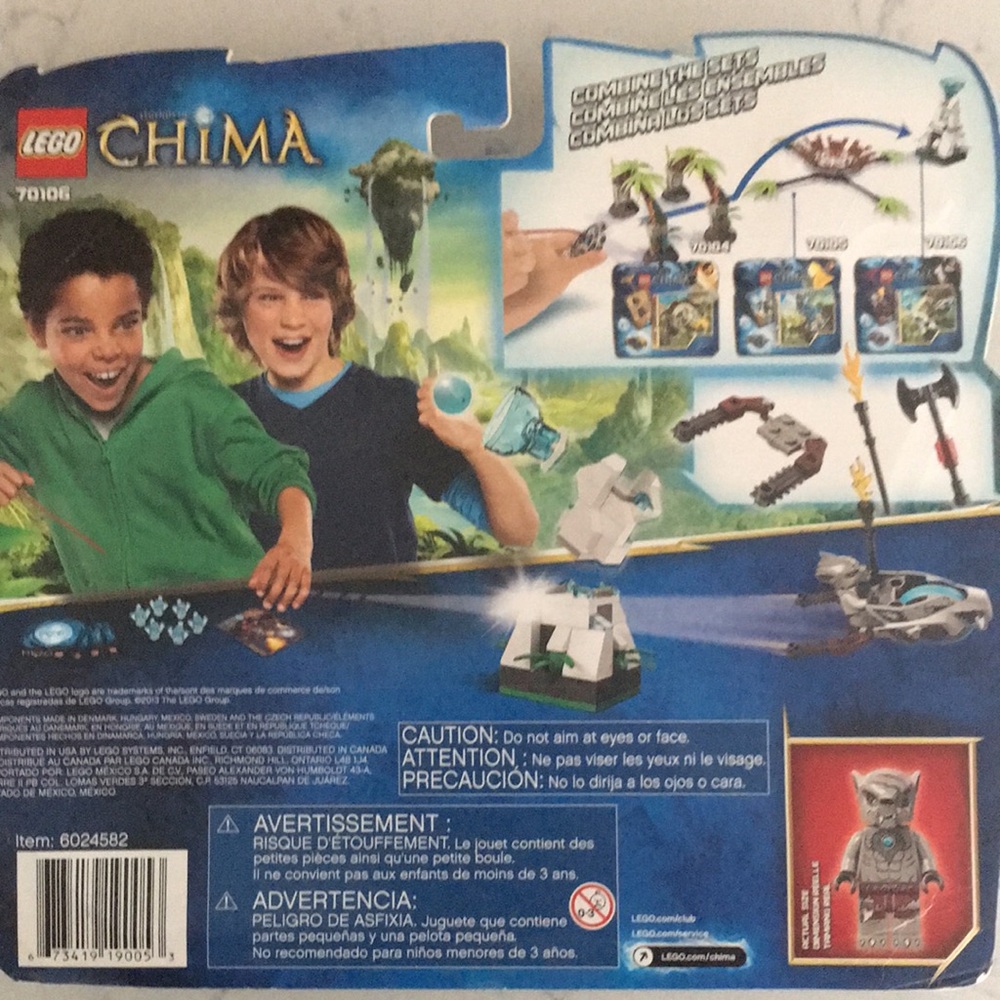 LEGO Legends of Chima Winzar *Unopened*
Set 70106 - Picture 2 of 5